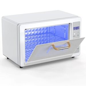 NIB 10L Nail Tools Sterilizer Cleaning Cabinet 160W 110V Beauty Spa Salon Barber